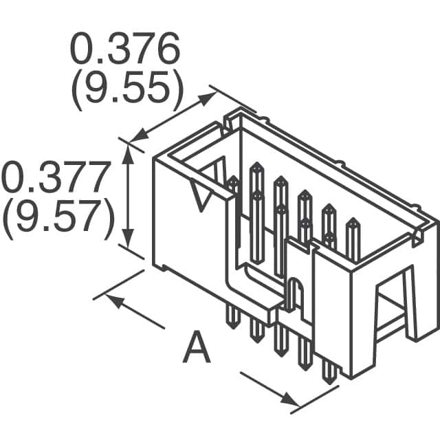 75869-101LF Amphenol ICC (FCI)  Embases à broches mâles